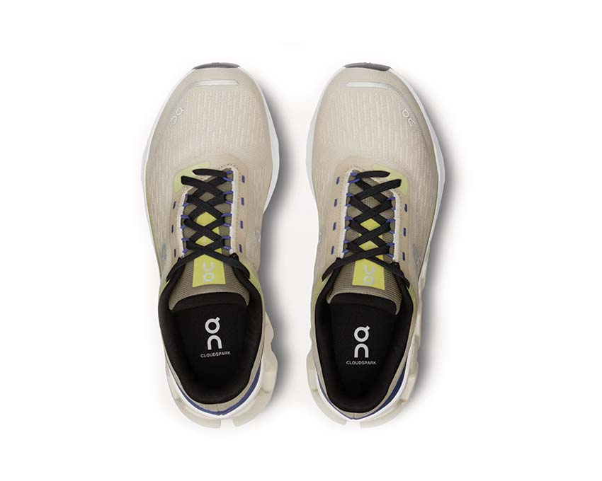 On Cloudspark Ice/Grove detail — airy mesh daily running shoe