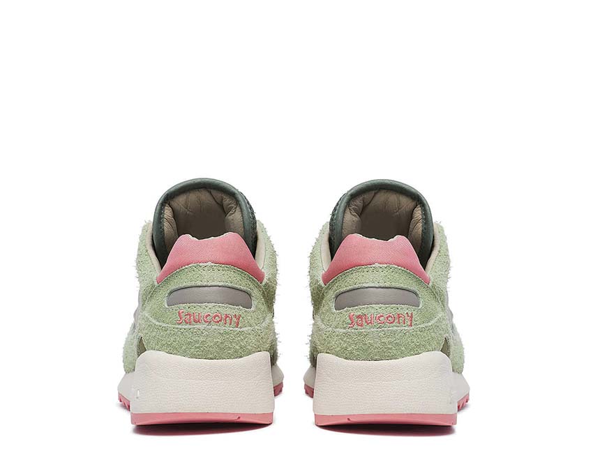 Saucony Shadow 6000 Green Ivory suela — tecnología ProGrid