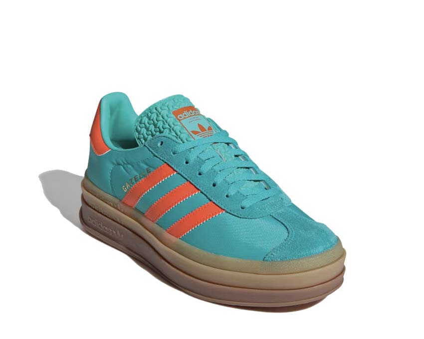 Adidas Gazelle Bold W side view — XXL thick platform sole profile