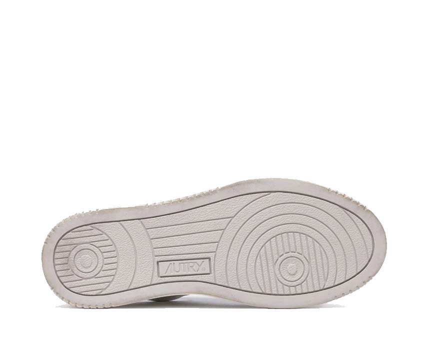 Autry Super Vintage Low Virg Leat Pmc detalle — paneles de colores