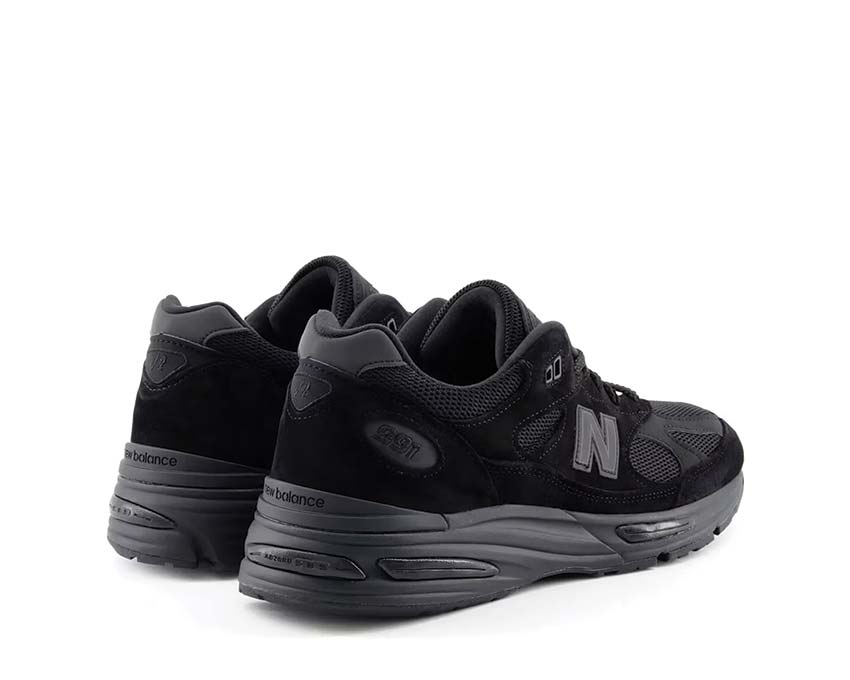 New Balance 991 Made in UK Black semelle — amorti ENCAP multi-densité