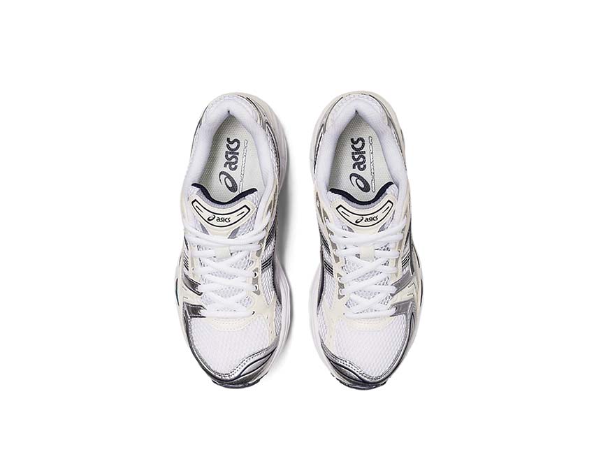 Asics Gel Kayano 14 White Midnight detail — premium material