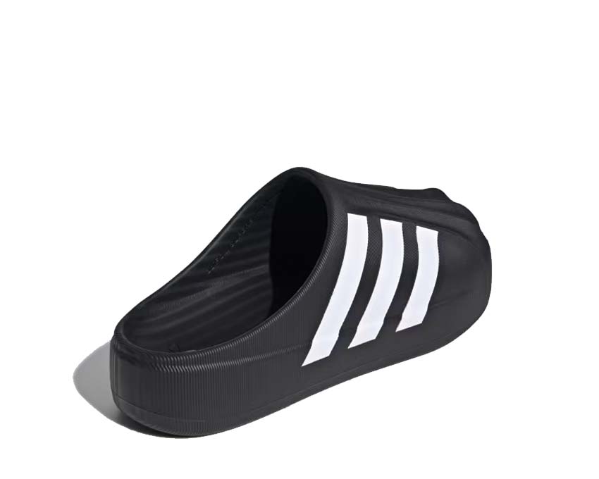 Adidas adiFOM Superstar Mule Black White suela — suela espuma moldeada