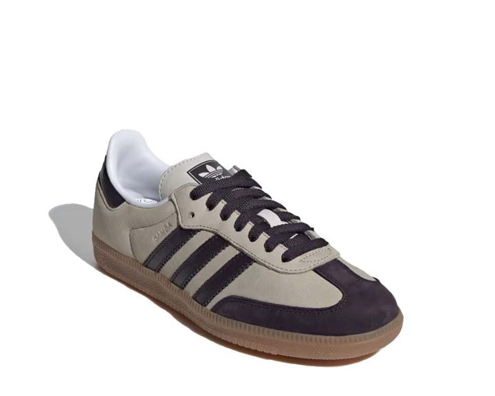 Adidas Samba OG Putty Grey / Aurora Black - Silver Metallic IE5835