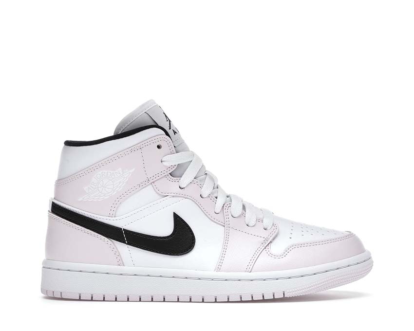 Air Jordan 1 Mid Light Violet / Black - White BQ6472-500