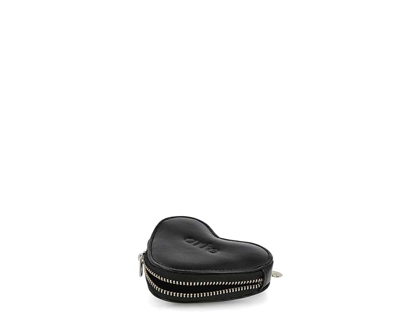 Arte Albert Coins Wallet Black view — closure detail