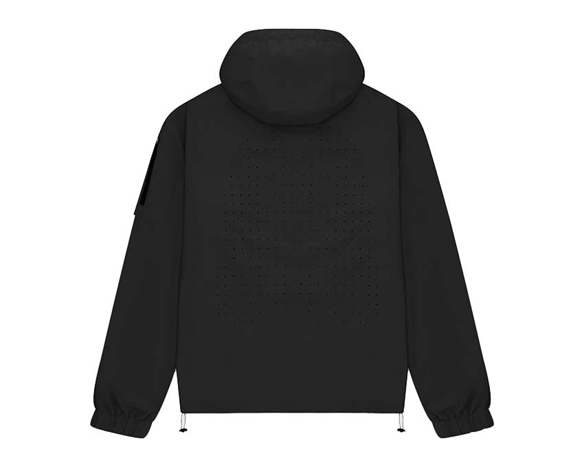 Arte Jim 3D Pocket Jacket Black side view — voluminous pockets detail