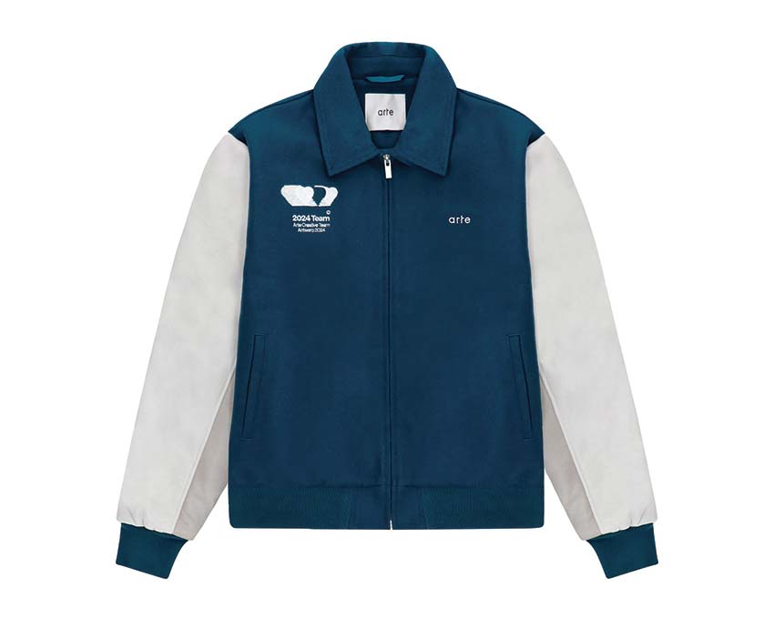 Arte Jonah Team Jacket Green — chaqueta unisex estilo equipo sportswear