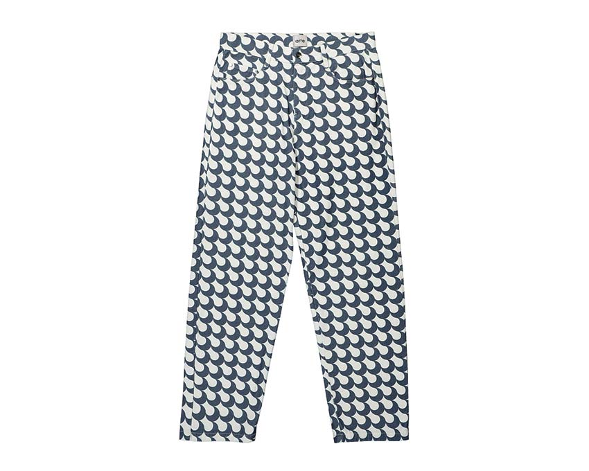 Arte Paul Bau Print Pants Navy / White SS23-084P