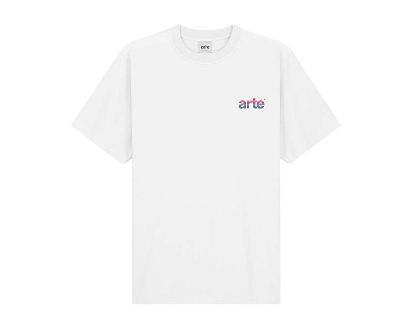 Arte Tommy Back Graphic White AW23-016T