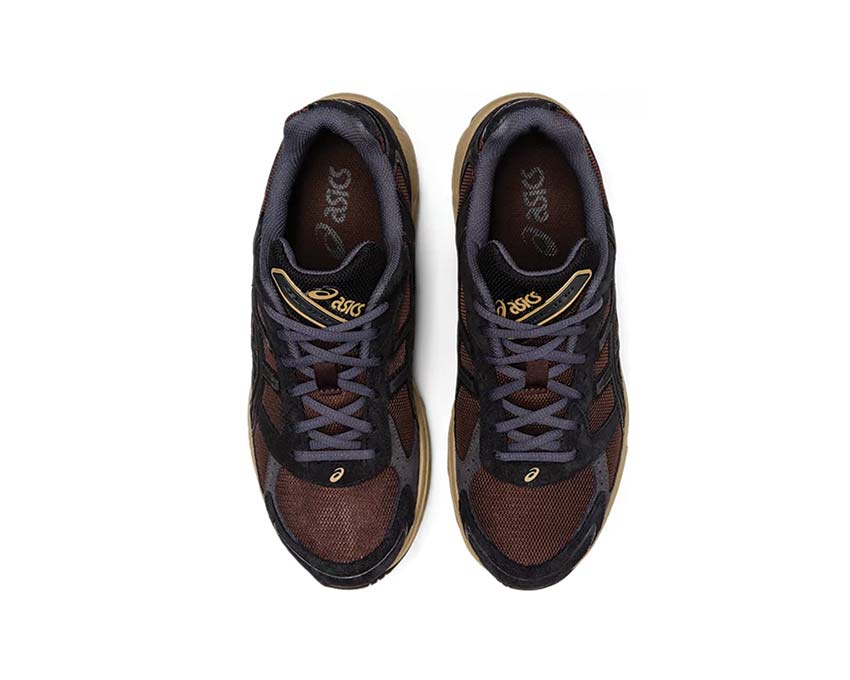 Asics Gel 1130 Coffee Black detail — premium material