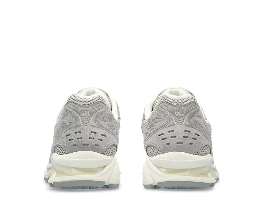 Asics Gel Kayano 14 White Sage Smoke Grey détail — matière premium