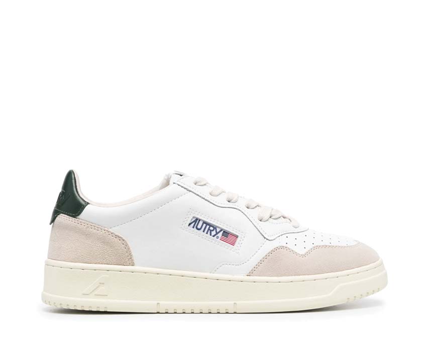 Autry Medalist Low Leat / Suede White - Mountain AULMLS56