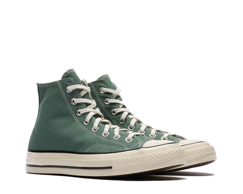 Converse Chuck 70 Hi Admiral Egret side view — blue premium canvas