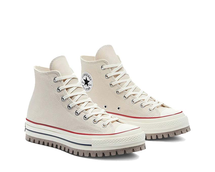 Converse Chuck 70 Canvas LTD Hi Sand vue latérale — toile canvas sable premium