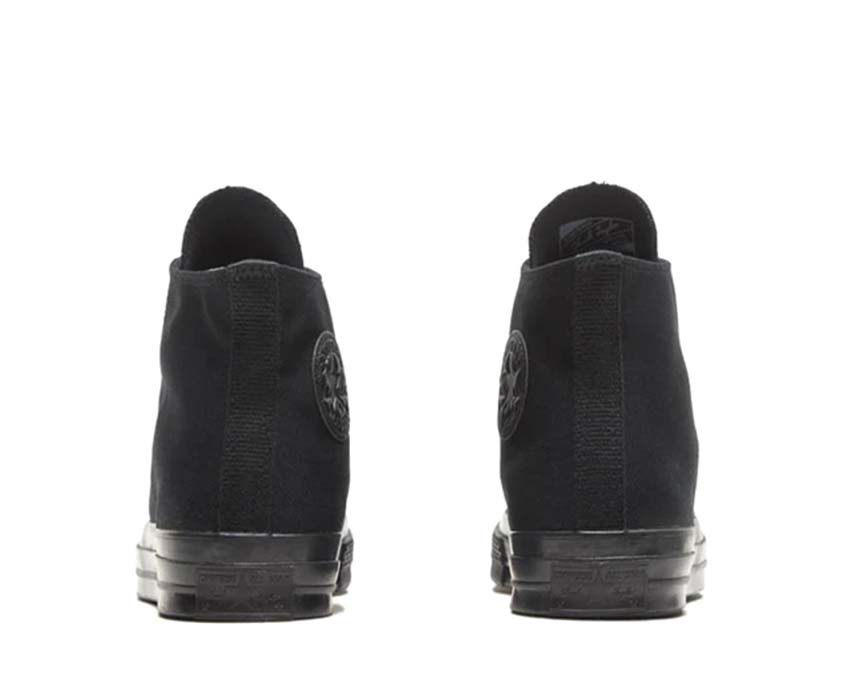 Converse Chuck 70 Hi Black Almost Black suela — suela vulcanizada negra