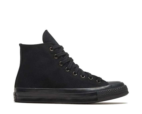 Converse Chuck 70 Hi Black Almost Black — zapatilla mujer lona premium