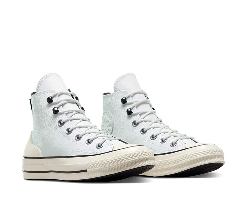 Converse Chuck 70 Hi Moonbath Egret suela — suela vulcanizada blanca