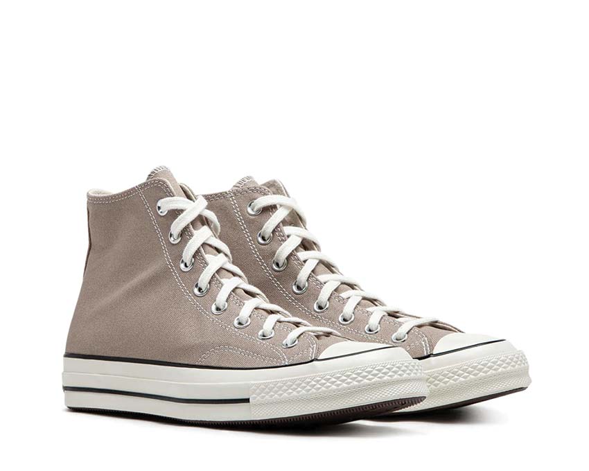 Converse Chuck 70 Hi Sand/Chocolate side view — high canvas sand chocolate upper