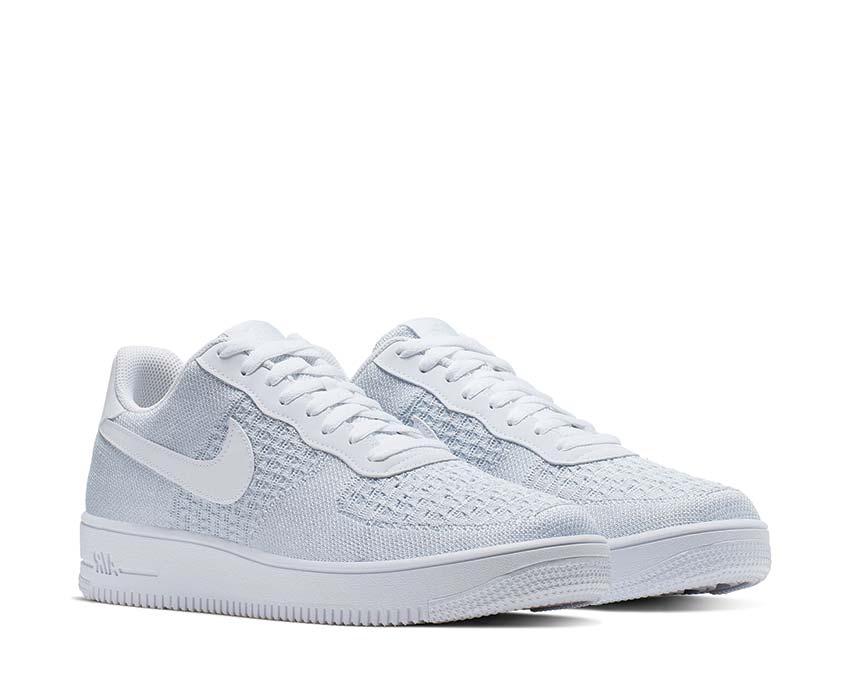 Nike Air Force 1 Flyknit 2.0 White / Pure Platinum - White AV3042-100