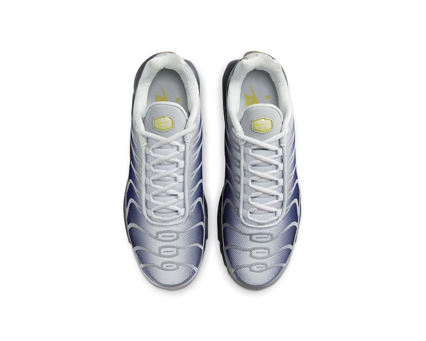 Nike Air Max Plus Metallic Silver / Opti Yellow - Obsidian FZ4622-001