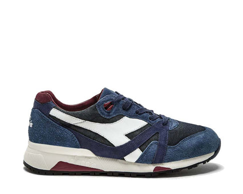 Diadora N9000 Italia Insignia Blue — men's sneaker vintage leather Italy