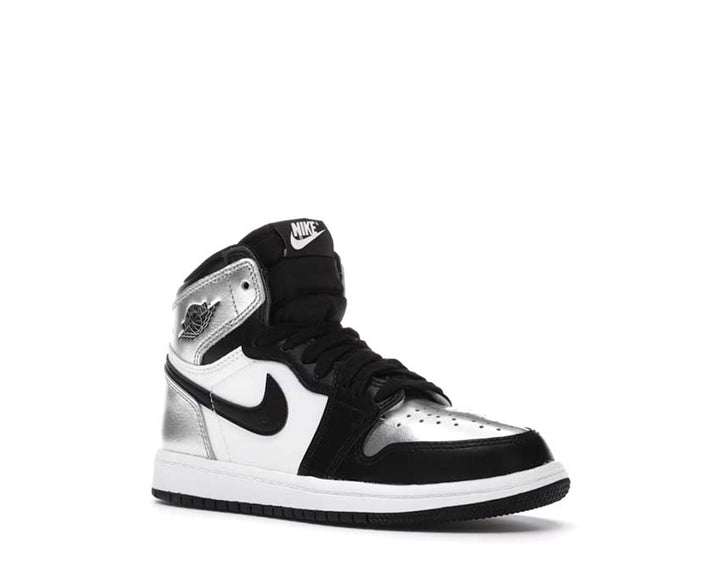 Jordan 1 High OG Black / Black - Metallic Silver - White CU0449-001