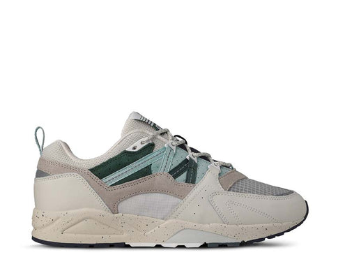 Karhu Fusion 2.0 Lily White/Surf Spray — sneaker homme technologie Fulcrum
