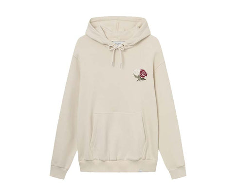 Les Deux Felipe Hoodie Ivory — hoodie unisexe coton logo brodé