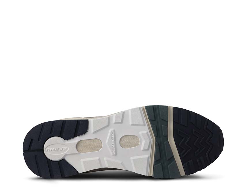 Karhu Fusion 2.0 Lily White/Surf Spray détail — accent Surf Spray