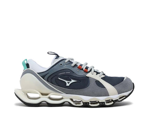 Mizuno Wave Prophecy Beta 2 Gray/Blue — sneaker homme technologie Wave
