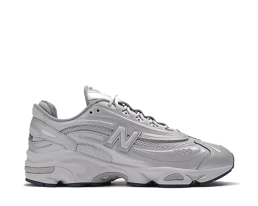 New Balance 1000 Silver Metallic Raincloud — zapatilla hombre lifestyle retro