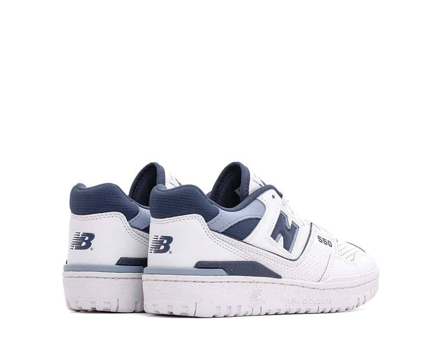 New Balance 550 W White / Vintage Indigo - Light Arctic Grey BBW550DY