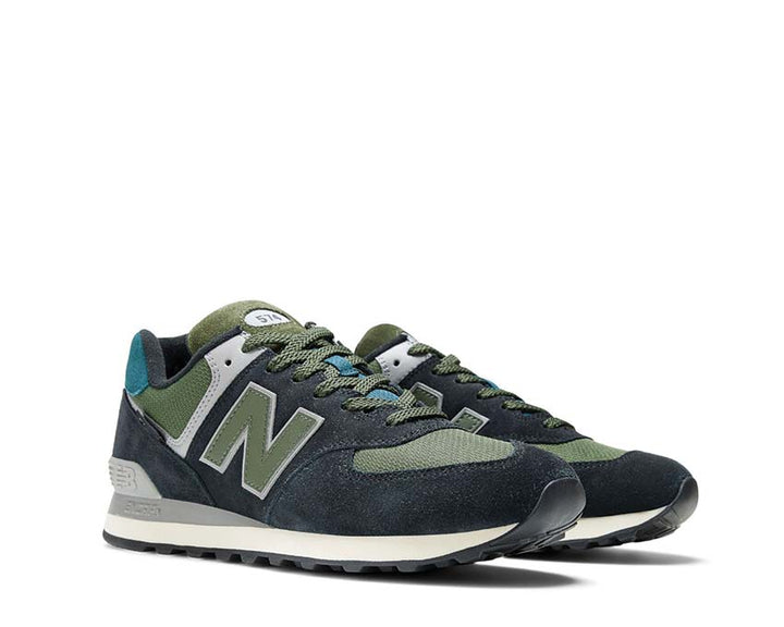 New Balance 574 Grey / Green U574KBG