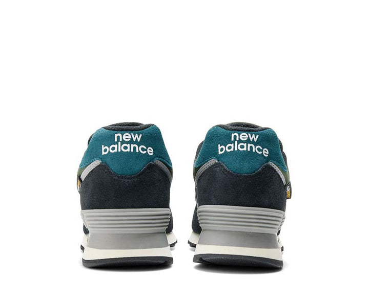 New Balance 574 Grey / Green U574KBG