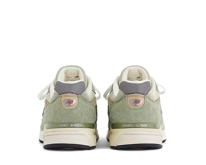 New Balance 990v4 Olive Incense Made in USA suela — amortiguación estabilidad ENCAP USA