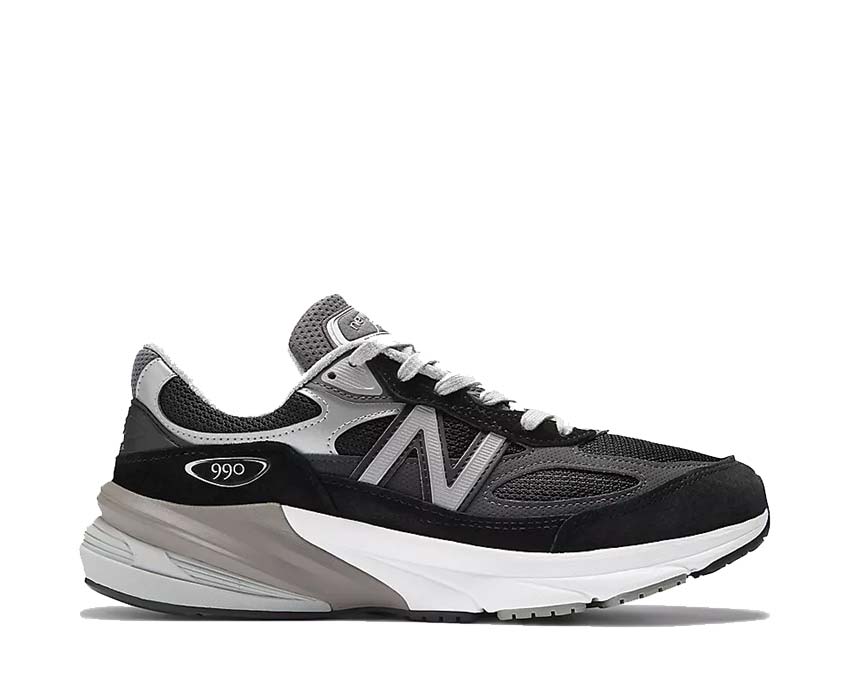 New Balance 990v6 Made in USA Black Noir/Blanc — sneaker homme running USA