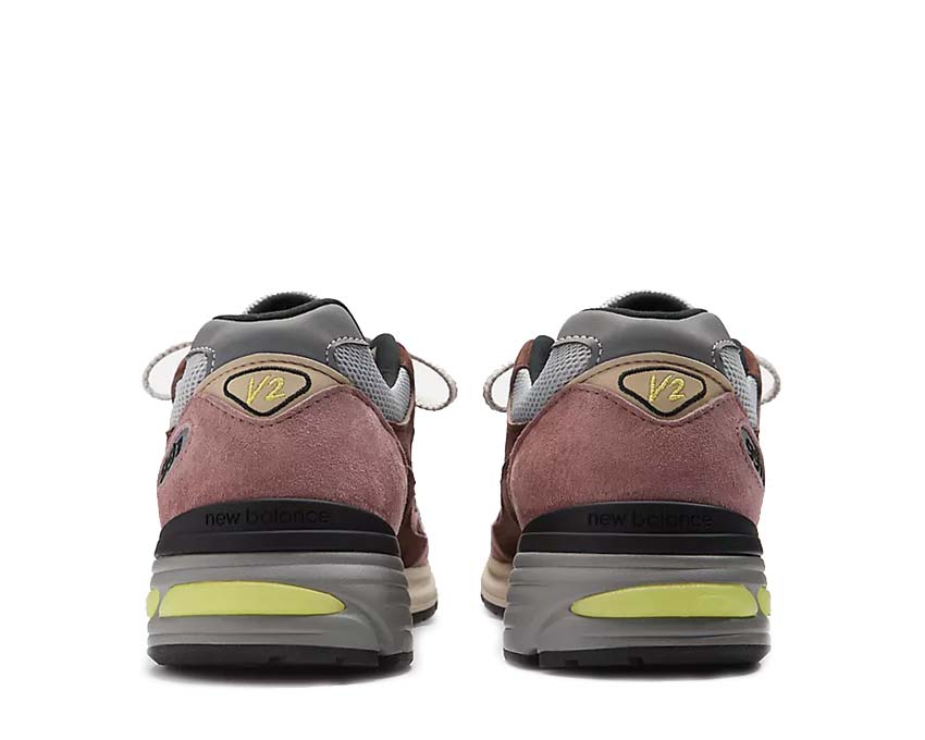 New Balance 991v2 UK Rosewood sole — ENCAP cushioning Made in UK