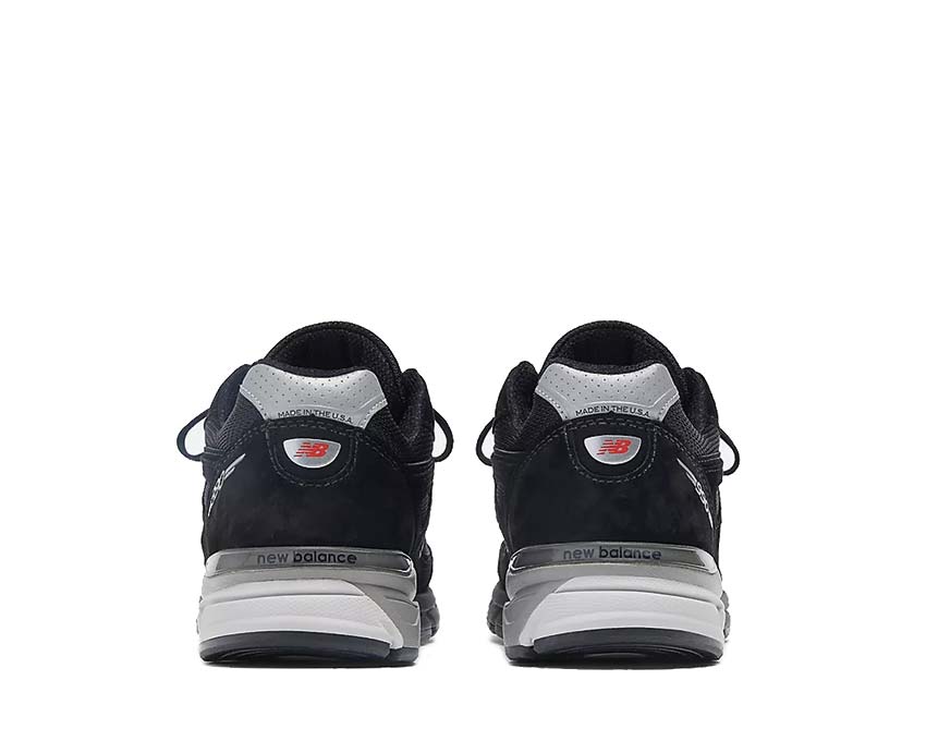 New Balance 990v4 Made in USA Black sole — ENCAP technology silver