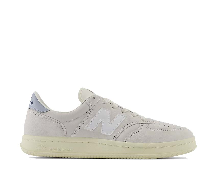 New Balance T500 Reflection White — zapatilla hombre tenis vintage años 80