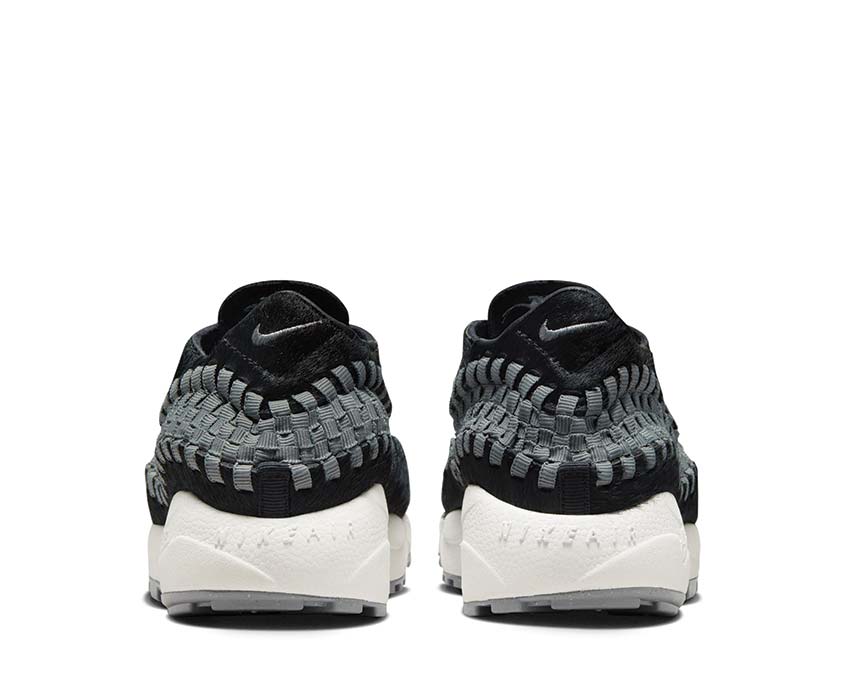 Nike Air Footscape Woven W Black semelle — amorti Air Footscape asymétrique