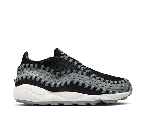 Nike Air Footscape Woven W Black Smoke Grey — sneaker femme tissé artisanal