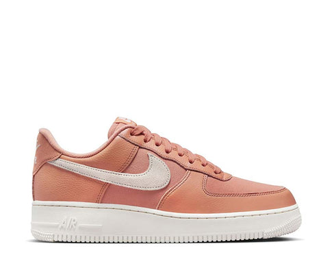 Nike Air Force 1 '07 LX Amber Brown Phantom — sneaker homme cuir teinté