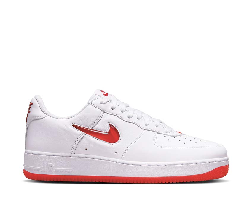 Nike Air Force 1 Low Retro White University Red — sneaker homme classique