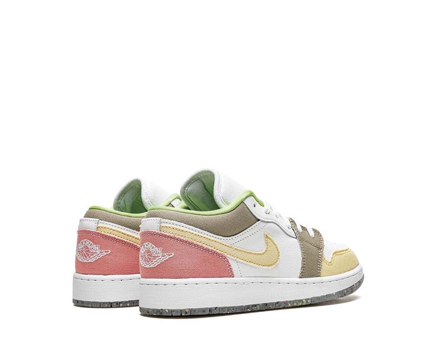 Nike Air Jordan 1 Low SE White / Vivid Green - White DJ0341-100