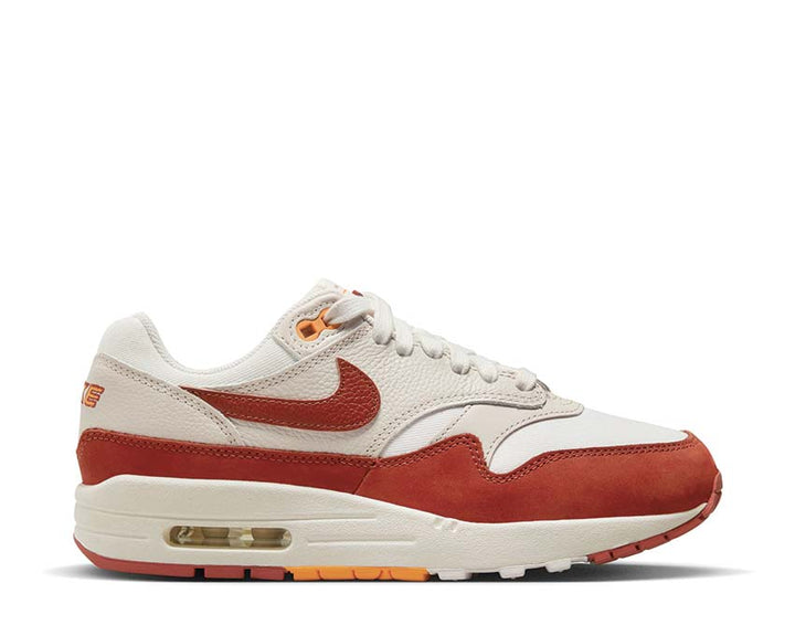 Nike Air Max 1 LX W Sail / Rugged Orange / LT Orewood Brn FD2370-100