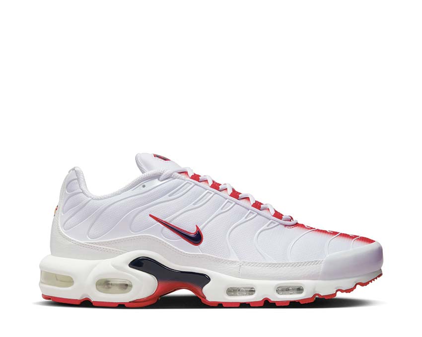 Nike Air Max Plus White / Midnight Navy - University Red FN3410-100