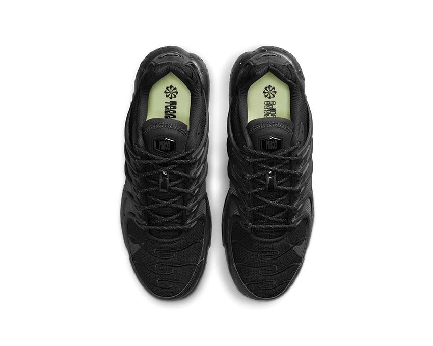Nike Air Max Terrascape Plus Black Anthracite vue latérale — mesh et synthétique
