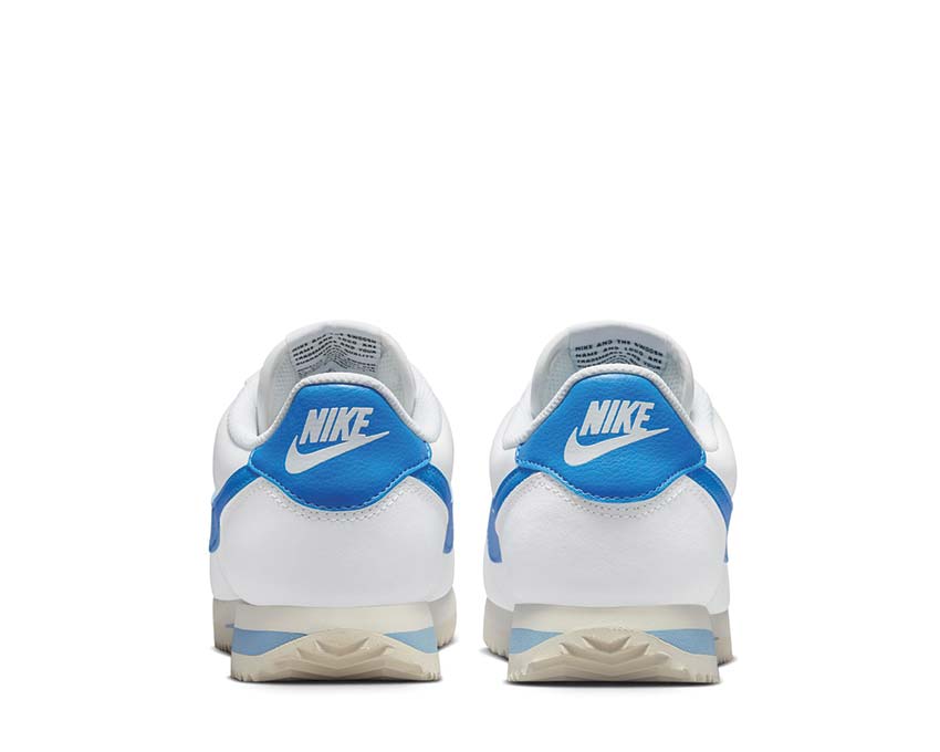 Nike Cortez White semelle — gomme EVA légère rétro