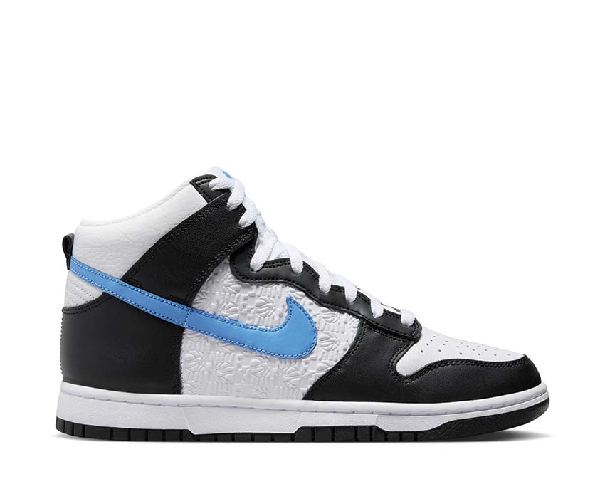 Nike Dunk High Retro Black / University Blue - White FJ4210-001